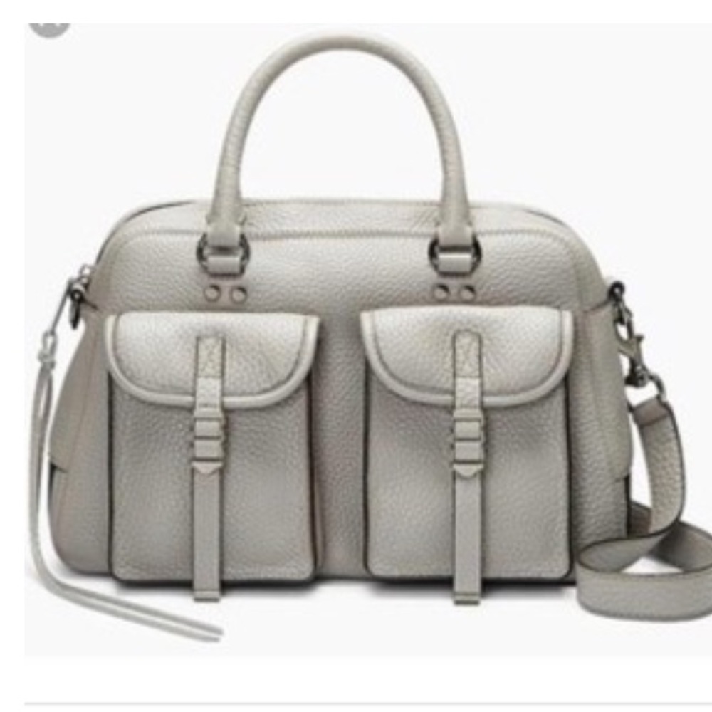 NEW REBECCA MINKOFF Military Pocket Handbag